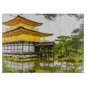 Kinkaku-ji, der goldene Pavillon, Kyoto Schneidebrett