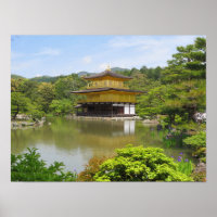 Kinkaku-ji der Goldene Pavillon-Tempel in Kyoto