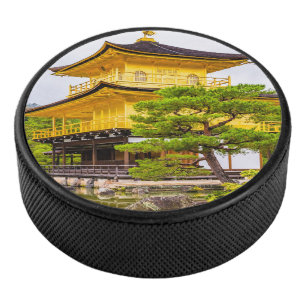 Kinkaku-ji, Goldener Pavillon, Kyoto Eishockey Puck