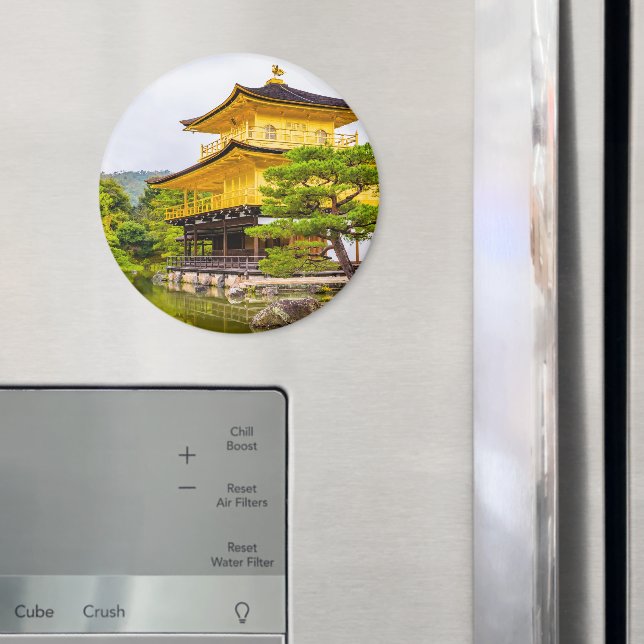 Kinkaku-ji, Goldener Pavillon, Kyoto Magnet (In Situ (Kühlschrank))