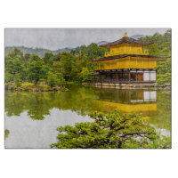 Kinkaku-ji oder Goldener Pavillon und Teich, Kyoto