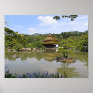 Kinkaku-ji Pavillon d'or Kyoto Japon Poster