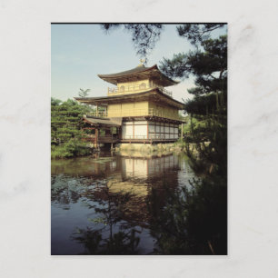 Kinkaku-Tempel, der der Erinnerung gewidmet ist Postkarte