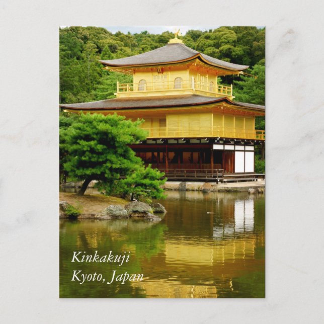 Kinkakuji Postcard Postkarte (Vorderseite)