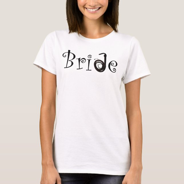 kinky Braut T-Shirt (Vorderseite)