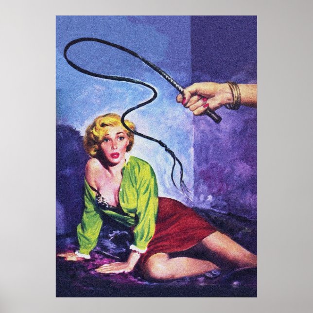 Kinky Homosexual Lover Pulp Magazine Cover Art Poster (Vorne)