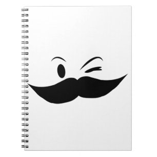 Kinky Mustache Notizblock