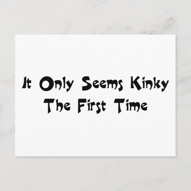 Kinky Postkarte (Vorderseite)