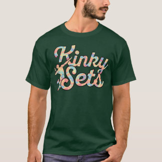 Kinky Sets Lustiges Sportspiel Volleyball-Spieler T-Shirt