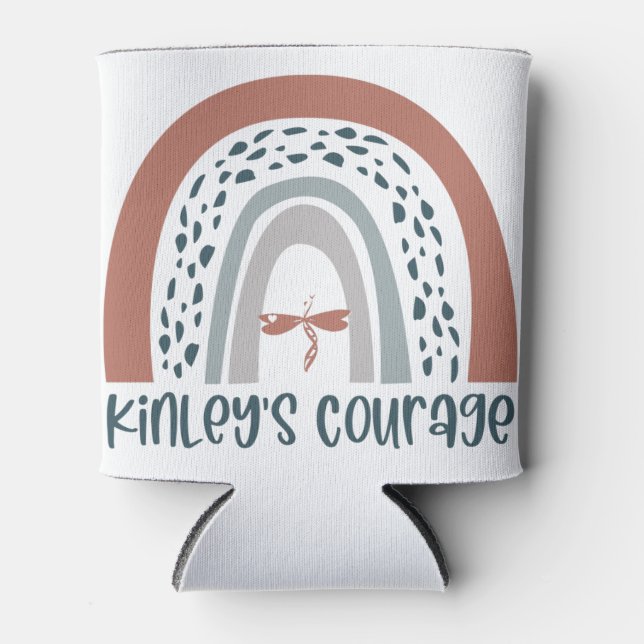 Kinley's Courage Cozie Dosenkühler (Vorderseite)