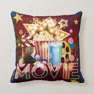 Kino Movie Night Entertainment Room Kissen