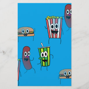 Kino-Popcorn Briefpapier