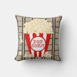 Kino-Popcorn und Film Kissen-rot Kissen