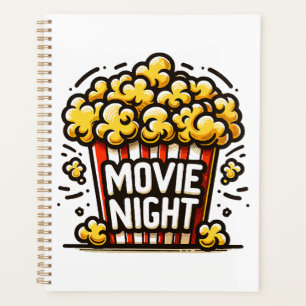 Kinoabend Delight Playful Popcorn Planer