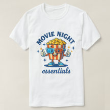 Kinoabend Essentials Spaß Popcorn Cartoon