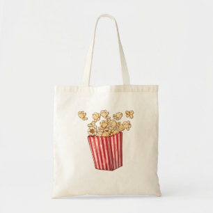 Kinoabend-Outfit für Popcorn-Liebhaber Tragetasche