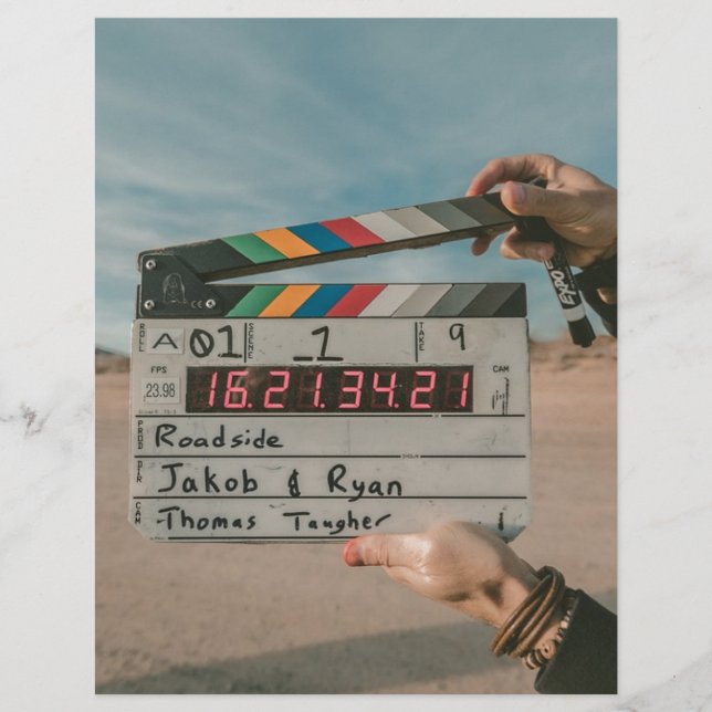 Kinokamera des Kinokamera-Regisseurs (Vorderseite)