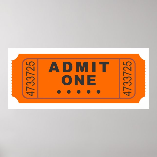 Kinokarte Poster (Vorne)