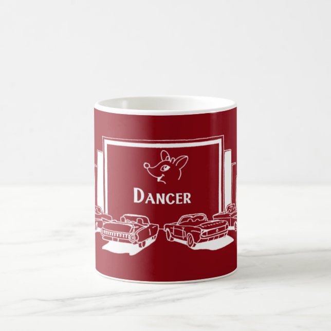 Kinoreindeer - Dancer  Kaffeetasse (Mittel)