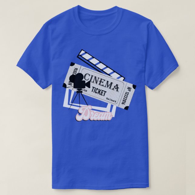 Kinoträume Nostalgie T-Shirt (Design vorne)