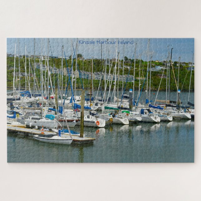 Kinsale Harbour Irlande Jigsaw Puzzle (Horizontal)