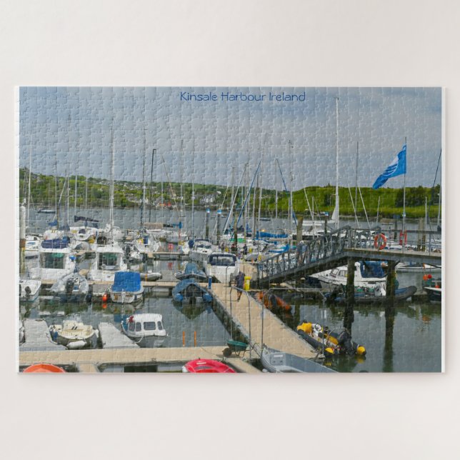 Kinsale Harbour Irlande Jigsaw Puzzle (Horizontal)