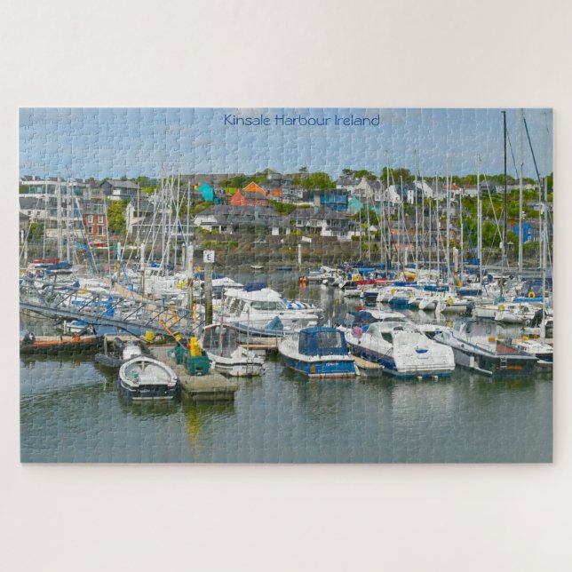 Kinsale Harbour Irlande Jigsaw Puzzle (Horizontal)