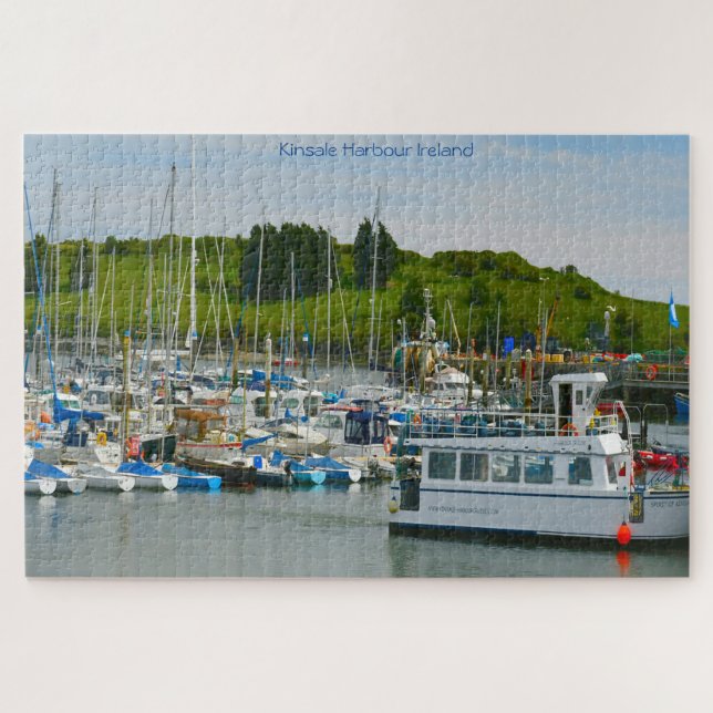 Kinsale Harbour Irlande Jigsaw Puzzle (Horizontal)