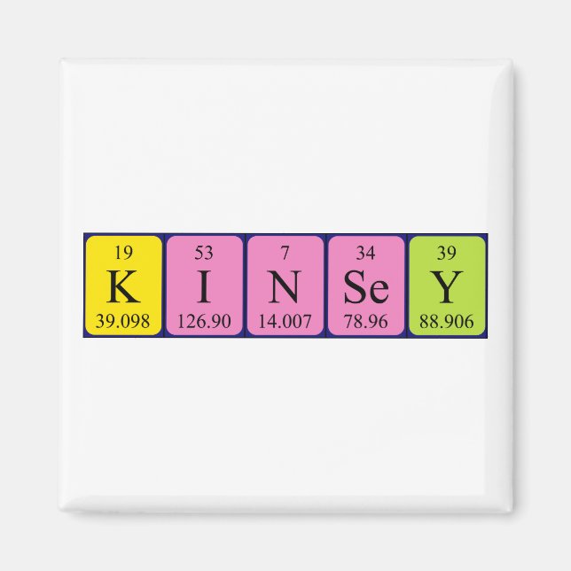 Kinsey-Magnet Magnet (Vorne)