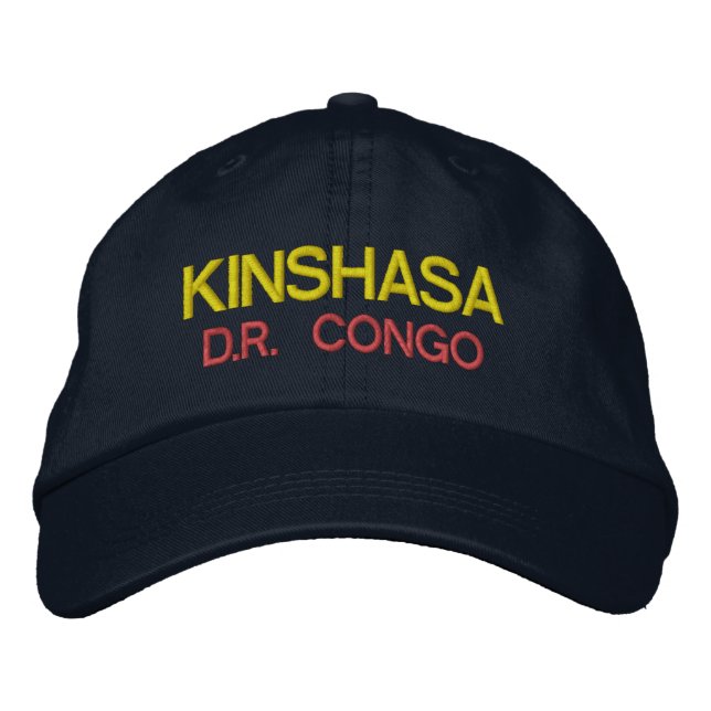 Kinshasa - Casquette du Congo (Devant)