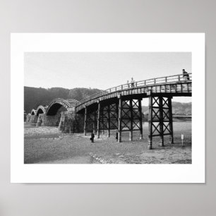 Kintai Bridge: Iwakuni, Japan Poster