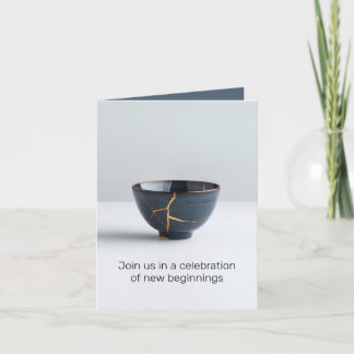 Kintsugi Invitation de nouveaux débuts