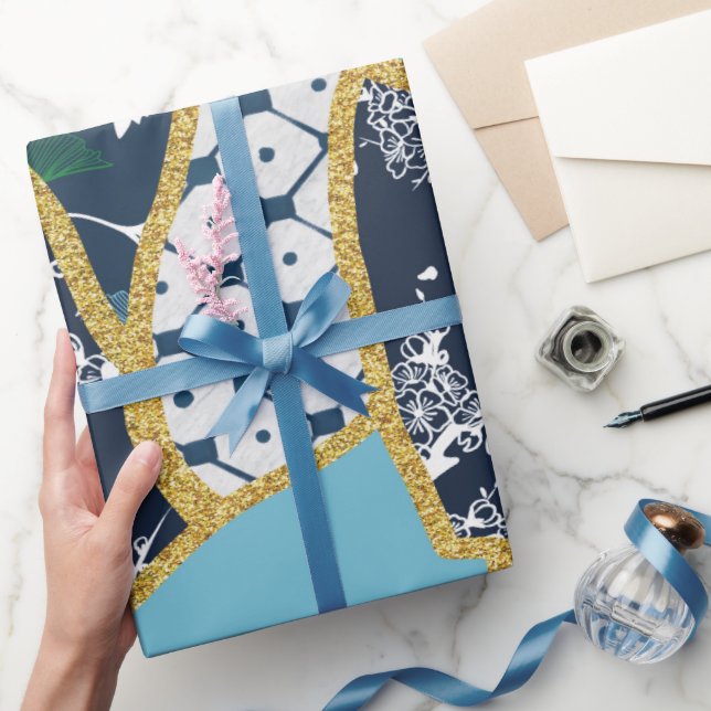 Kintsugi Packpapier (Schenken)