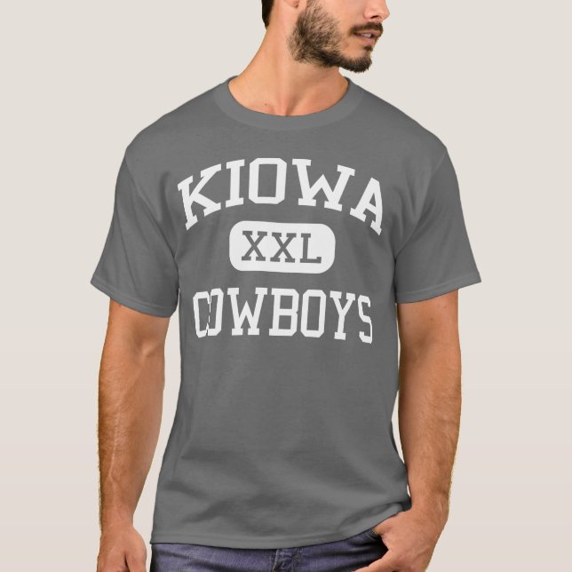 Kiowa - Cowboys - Highschool - Kiowa Oklahoma T-Shirt (Vorderseite)