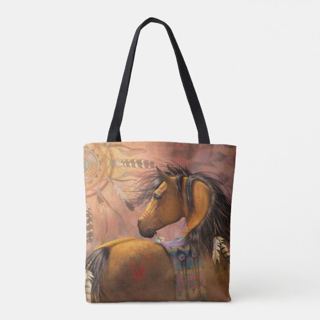 Kiowa Gold Tote Bag Tasche (Rückseite)