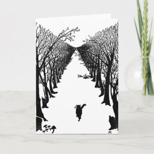 Kipling Cat Greeting Card Karte