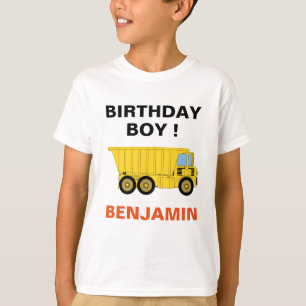 Kipper-LKW-Bau-Geburtstagsfeier T-Shirt