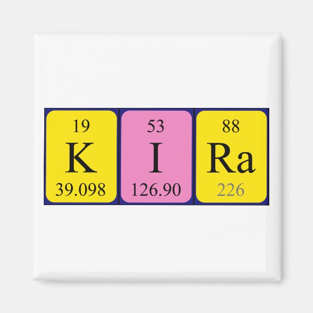Kira Periodenmagnet Magnet (Vorne)