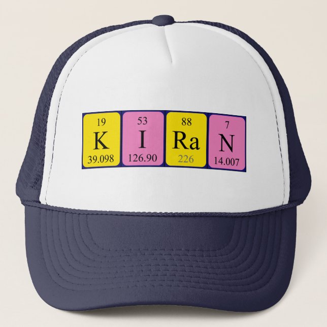 Kiran Periodenname Truckerkappe (Vorderseite)