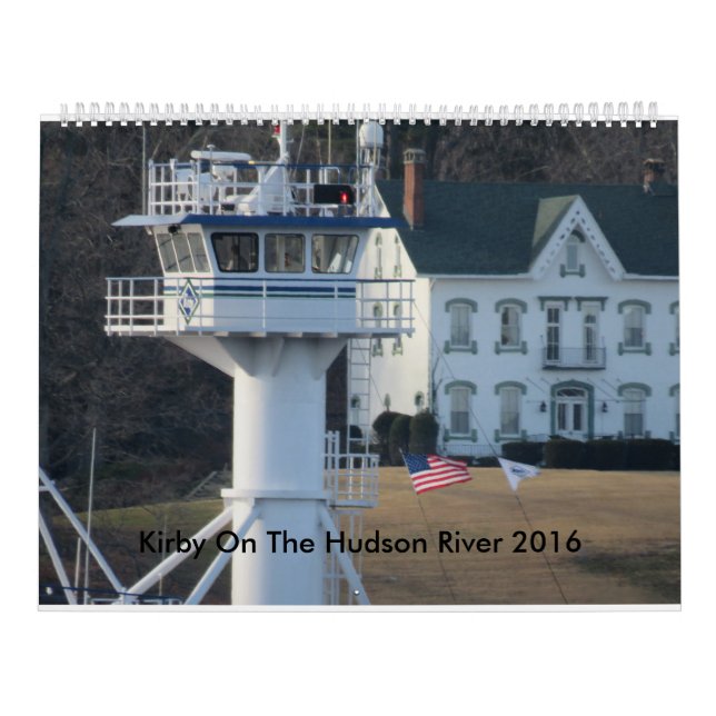 Kirby auf dem Hudson 2016 Kalender (Titelbild)