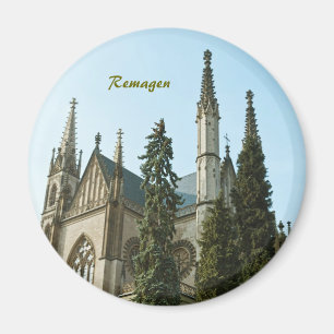 Kirche Apollinaris in Remagen, Deutschland Magnet