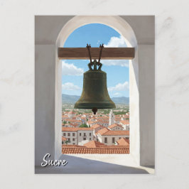 Kirche Bell in Sucre Bolivien Reisen Postkarte