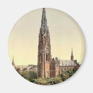Kirche, Bremerhafen, Hannover, Deutschland Magnet