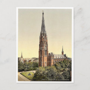 Kirche, Bremerhafen, Hannover, Deutschland Postkarte