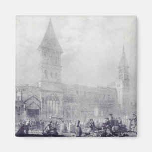 Kirche der Abtei Saint Philibert in Tournus Magnet