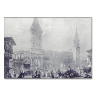 Kirche der Abtei Saint Philibert in Tournus Tischnummer