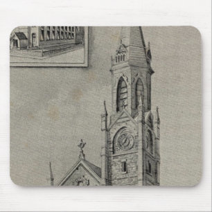 Kirche der Erlösung, Ansonia, Conn Mousepad