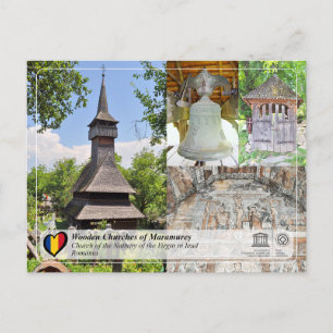 Kirche der Geburt der Jungfrau, Ieud Postkarte