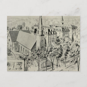 Kirche der hl. Rose, Meriden Postkarte