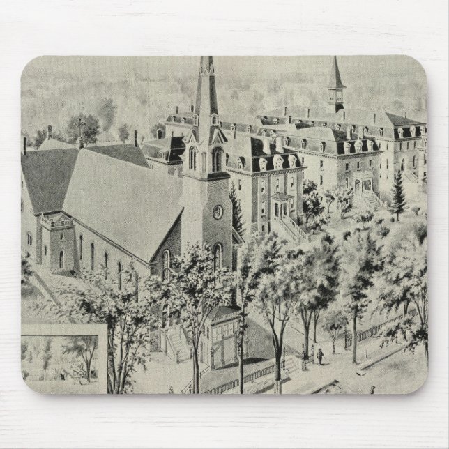 Kirche der Rose, Meriden Mousepad (Vorne)